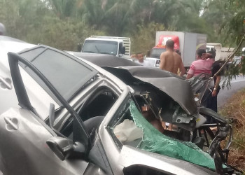 Acidente faz duas vítimas fatais na estrada de Monsenhor Gil